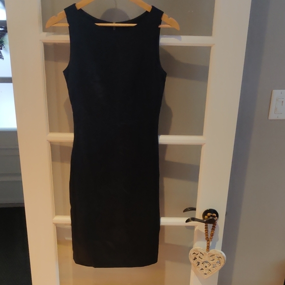 Elegant Black Sleeveless Dress - Picture 1 of 5
